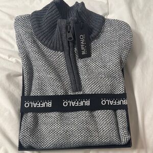 Buffalo David Bitton Gray Men's Sweater